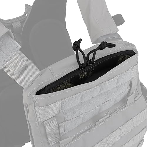 Miniatura 10 de Tactical AVS Transferred - Bolsa de inserción con cremallera bidireccional con panel de gancho y bucle compatible con Crye MBAV