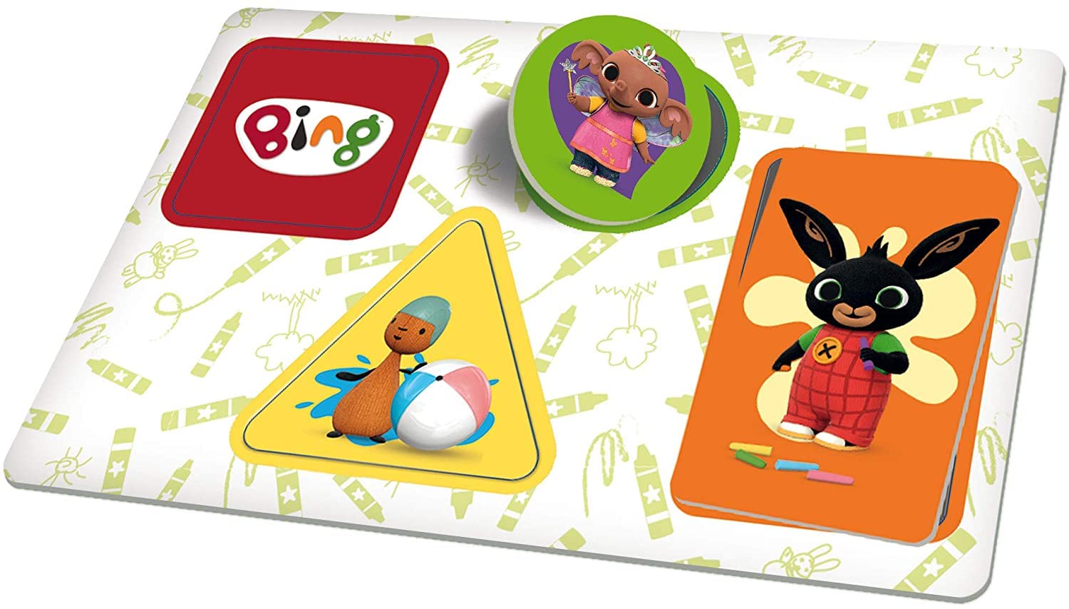 Liscianigiochi 75874 Bing Super Desk EDUGAMES, Multi-Coloured