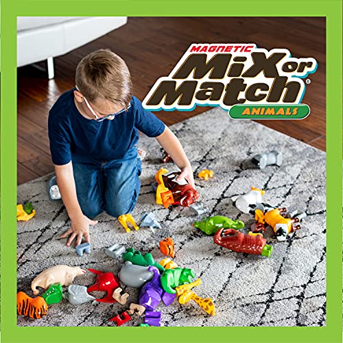 Magnetic Mix Or Match Dinosaurs Toy Play Set, 15 Pieces #TOP6