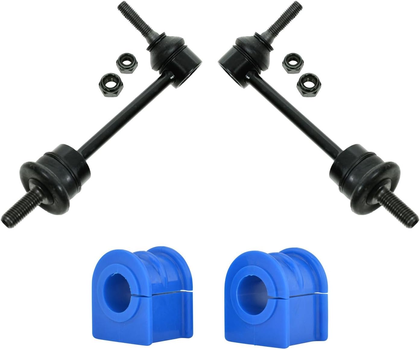 Front Suspension Kit Sway Bar Bushing Set Sway Bar Stabilizer Link Compatible with 1998-2002 Ford Crown Victoria Lincoln Town Car Mercury Grand Marquis