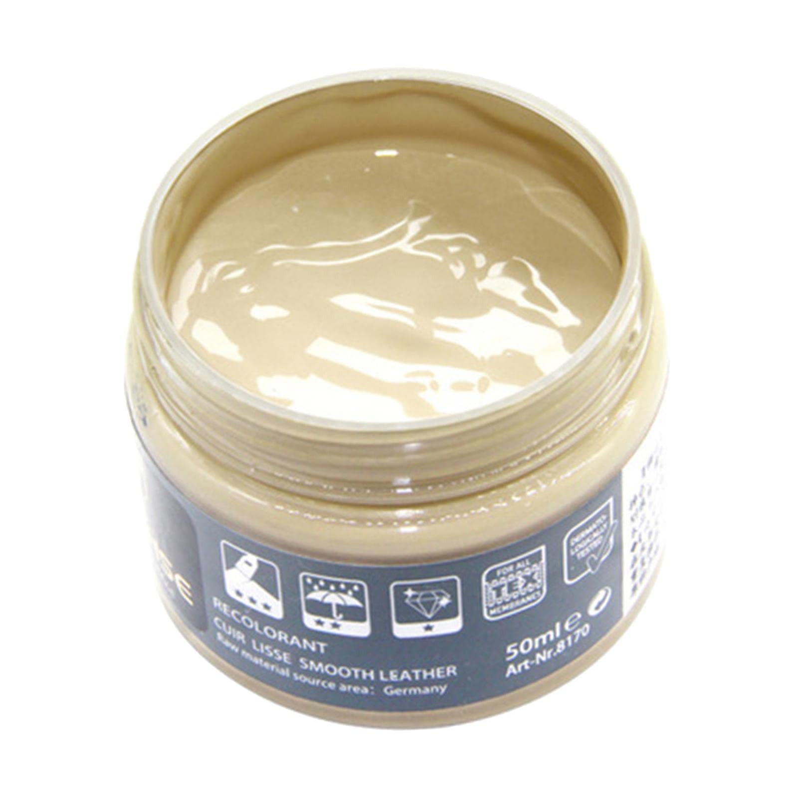 Enakshi (LABEL) Leather Color Restorer Dye Renew Paste Leather Repair for Sofa Couches Bag Beige-image-38