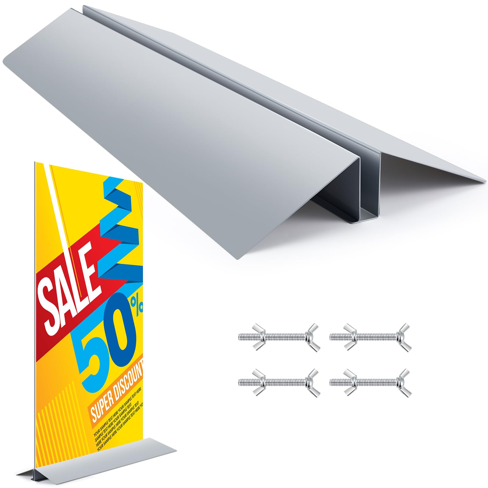 Support de panneau pour tableau de 30,5 cm à base en métal Blulu