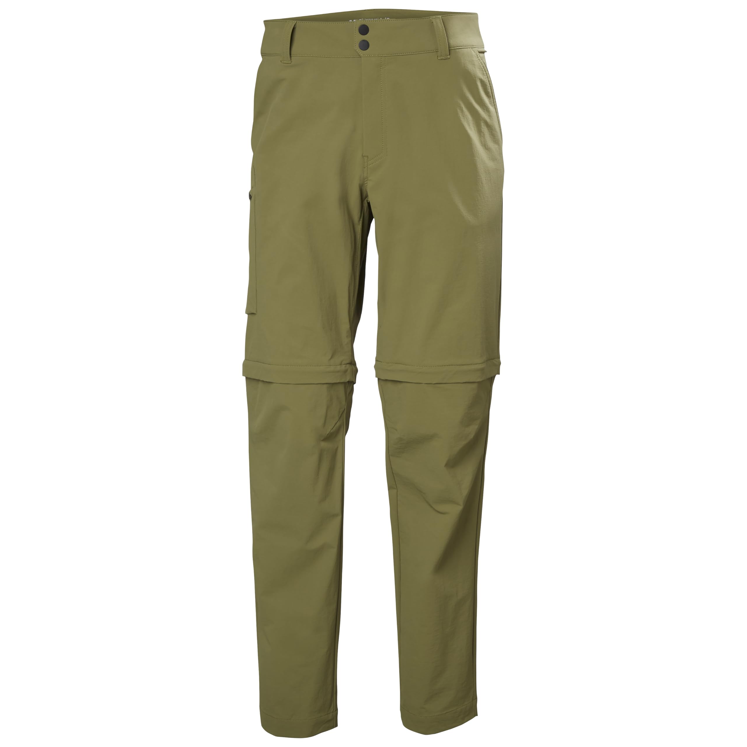 Helly Hansen Mens Brono Softshell Zip Off Pant, Green, L