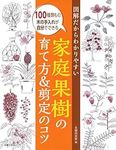 本の図解だからわかりやすい家庭果樹の育て方&剪定のコツの表紙