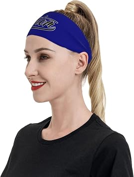 Custom Sport Headbands for Men Women Personalized Design Add Your Image Text Logo Soft Breathable Sweatband