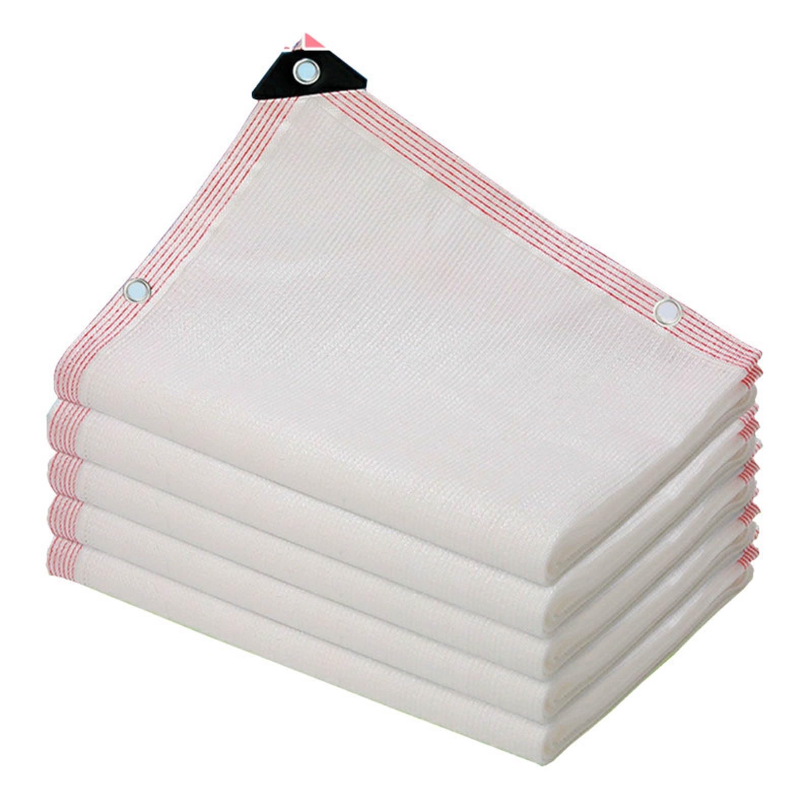 Red e Cloth - Toldo transpirable con protección UV 50-55% con ojales para jardín, patio, balcón, invernadero, pollo (9.8 x 13 pies)