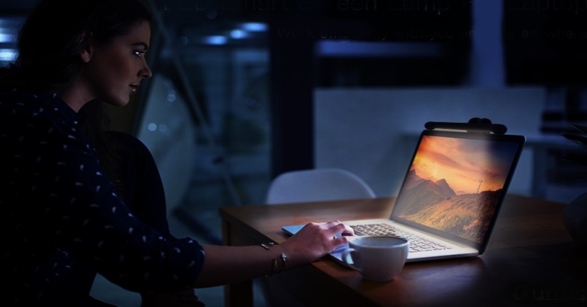 Lampe LED Quntis 30cm Pour Écran PC - USB-C/A, Dimmable, Tactile, Mode Auto Anti-Lumière Bleue