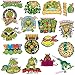 TMNT Teenage Mutant Ninja Turtles 50CT Sticker Pack Large Deluxe Stickers Variety Pack - Laptop, Water Bottle, Scrapbooking, Tablet, Skateboard, Indoor/Outdoor - Set of 50