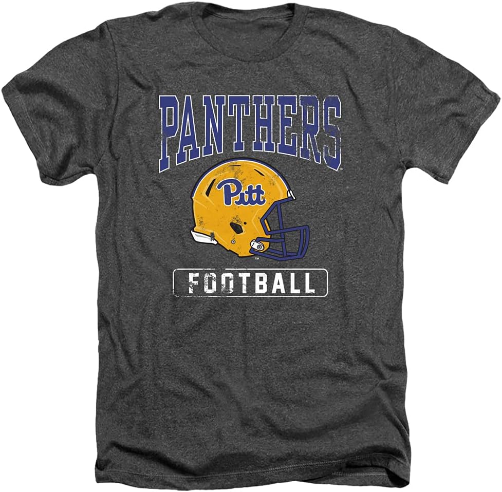 University of Pittsburgh Official Football Helmet Unisex Adult T Shirt