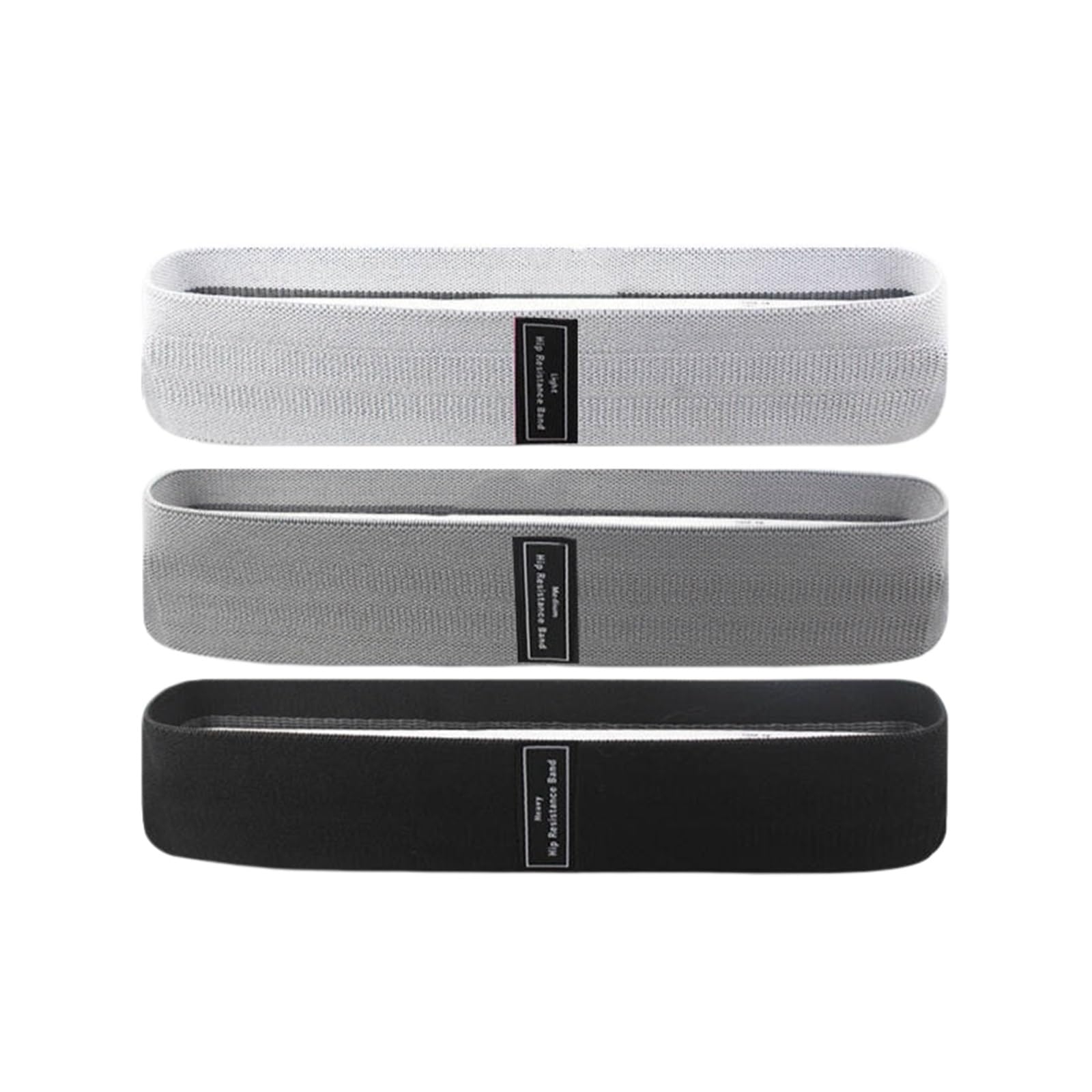 fasce di resistenza con maniglie Fasce elastiche for allenamento for coscia e glutei, resistenza all'anca in tessuto