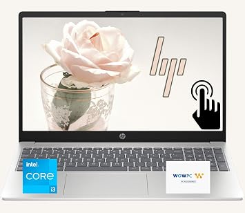 HP Pavilion Laptop, 15.6" HD Touchscreen, Intel i3-1315U, 64GB RAM 4.5TB SSD4TB SSD+512GB Drive, Windows 11 Home, WiFi 6, BrightView, HD Camera, HD Audio, Up to 10.25 Hrs Use, w/WOWPC 3-in-1 Bundle