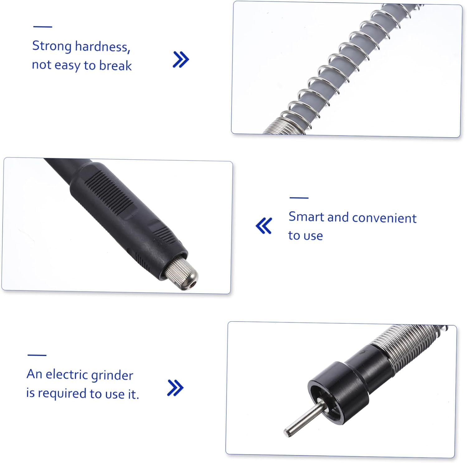 OSALADI Drill Flex Shaft Extension Cable Made of Sturdy Flexible Flex Shaft for Grinder