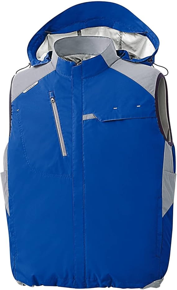 ミドリ安全 MIDORI ANZEN クールファン & 空調服 ブルー 3L