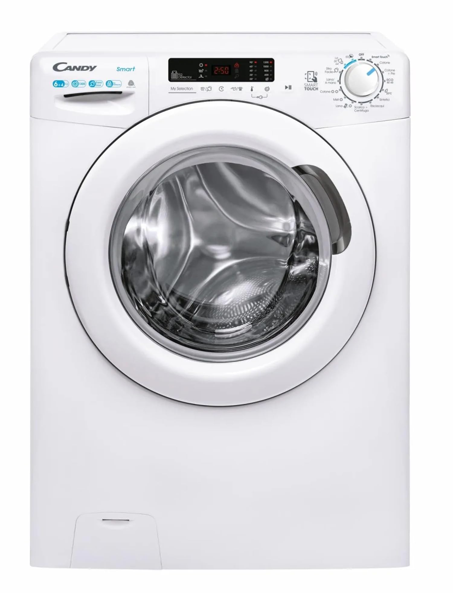 CSWS4642DW3/1-11 - Lavasciuga Slim (45 cm) 6 + 4 Kg, 1400 giri, Classe energetica E