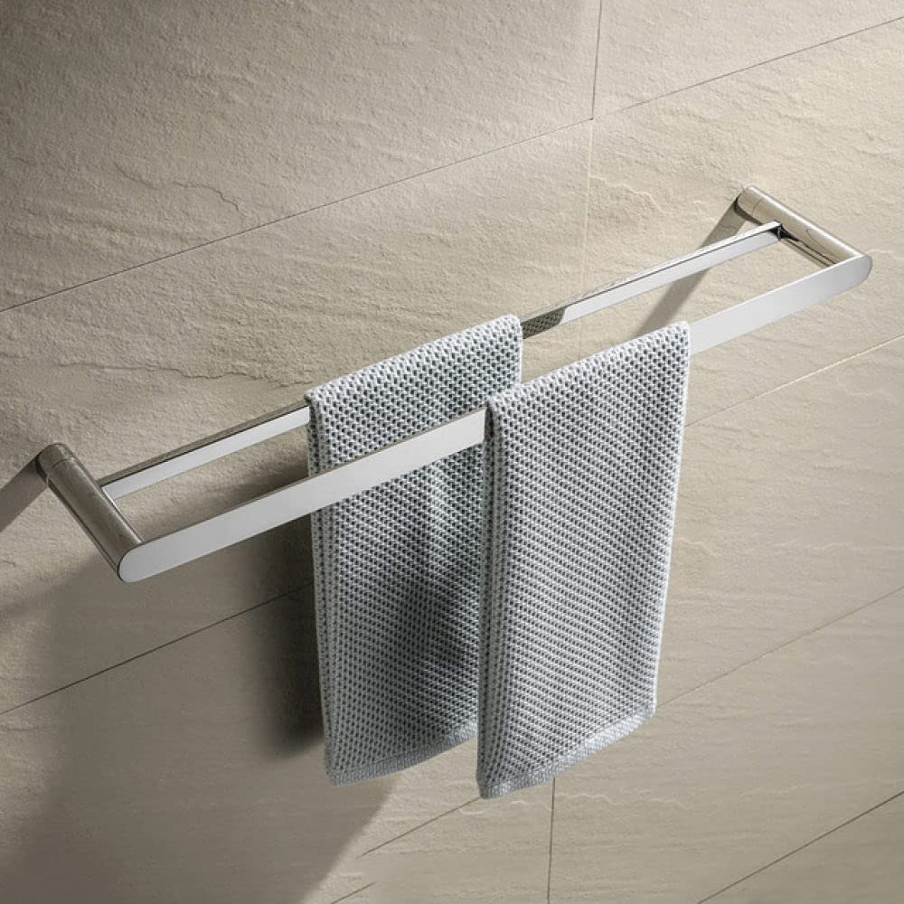 Anneau porte-serviette ovale en finition moderne et set WC de qualité