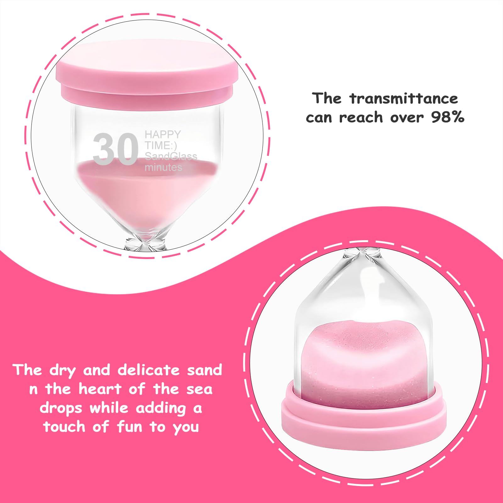 WIGUROE Sand Timer 4 Pack - Image 3