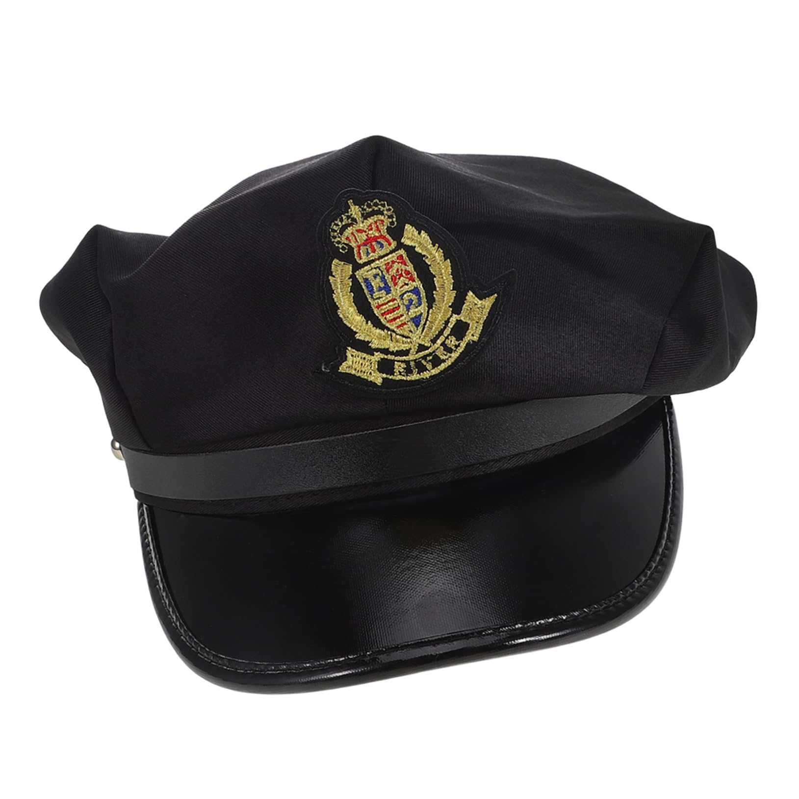 VALICLUD Captain Hat Admiral Hat Nautical Sailor Cap Marine Nautical Hat Cosplay Hat Yacht Outfit Hat Sailor Hat Top Hat Boat Ships Captain Costumes Captains Hat for Cosplay Navy Polyester