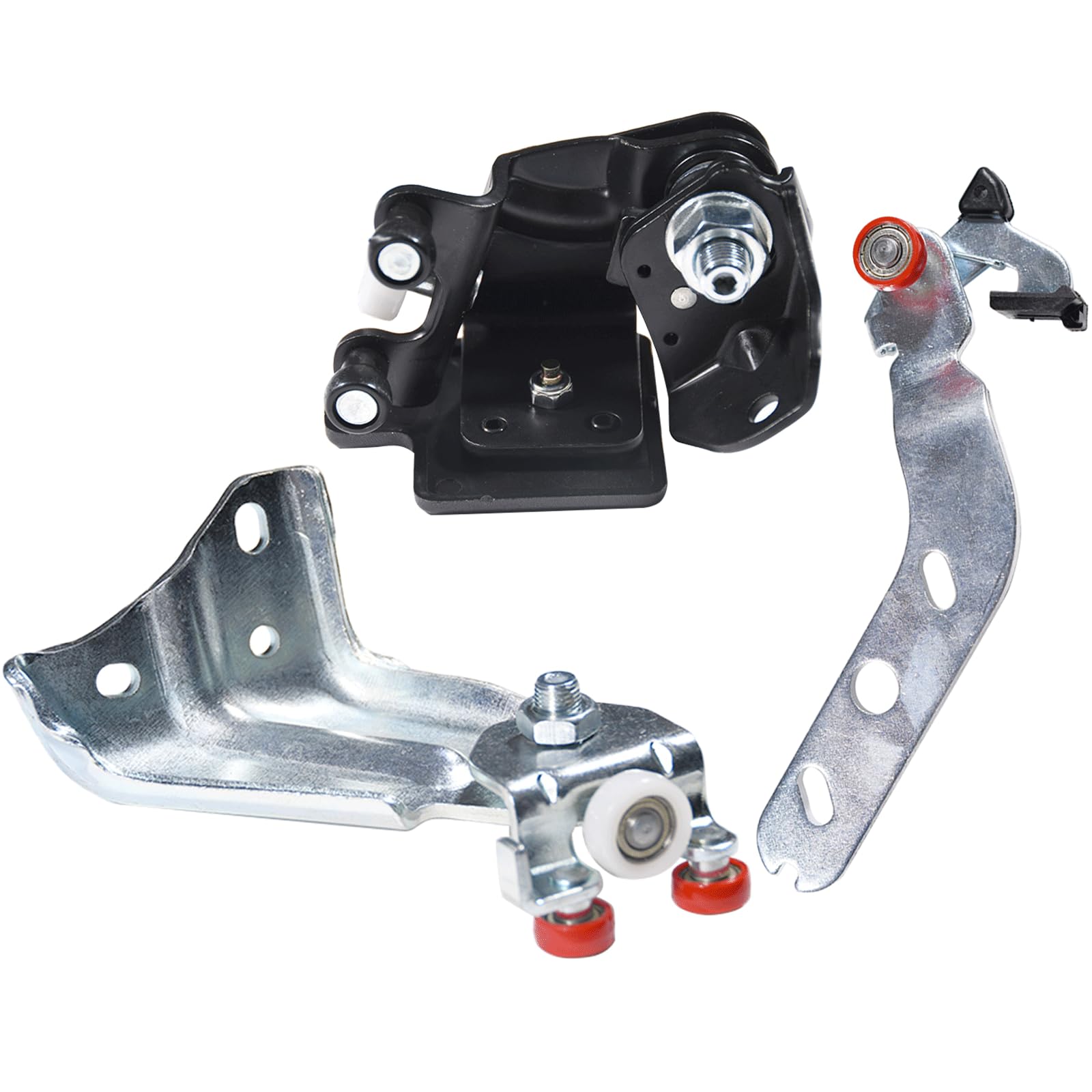 Juego de 3 rodillos de guía para puerta corredera compatible con Fiat Ducato 2006 Peugeot Boxer 1344234080 1376704080 1344239080