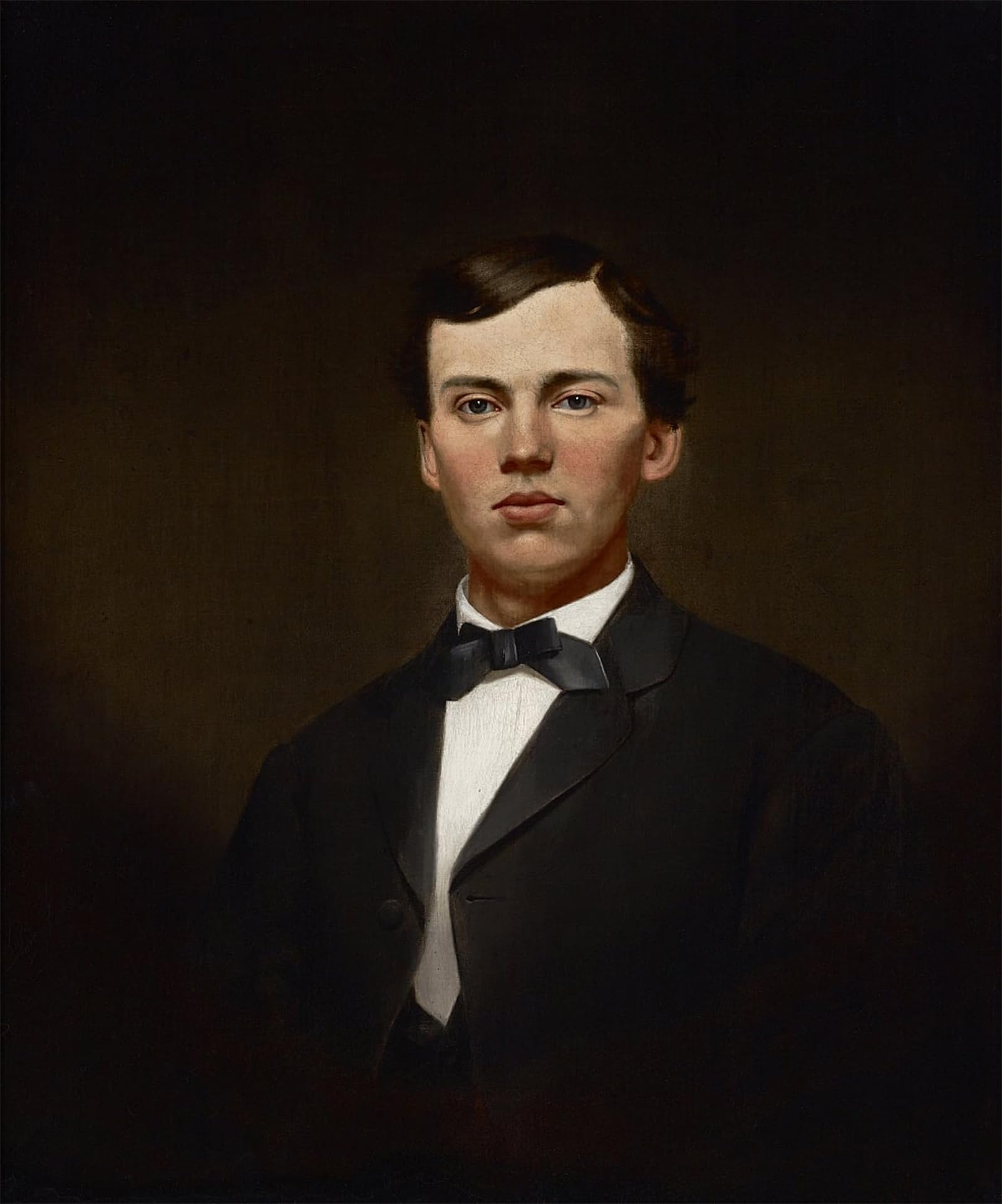 POSTERIIk Famous Modern Artwork Art Mural Portrait of William Gurley Munson by William Merritt Oil Paintings Pictures for Home Decor 60x90cm