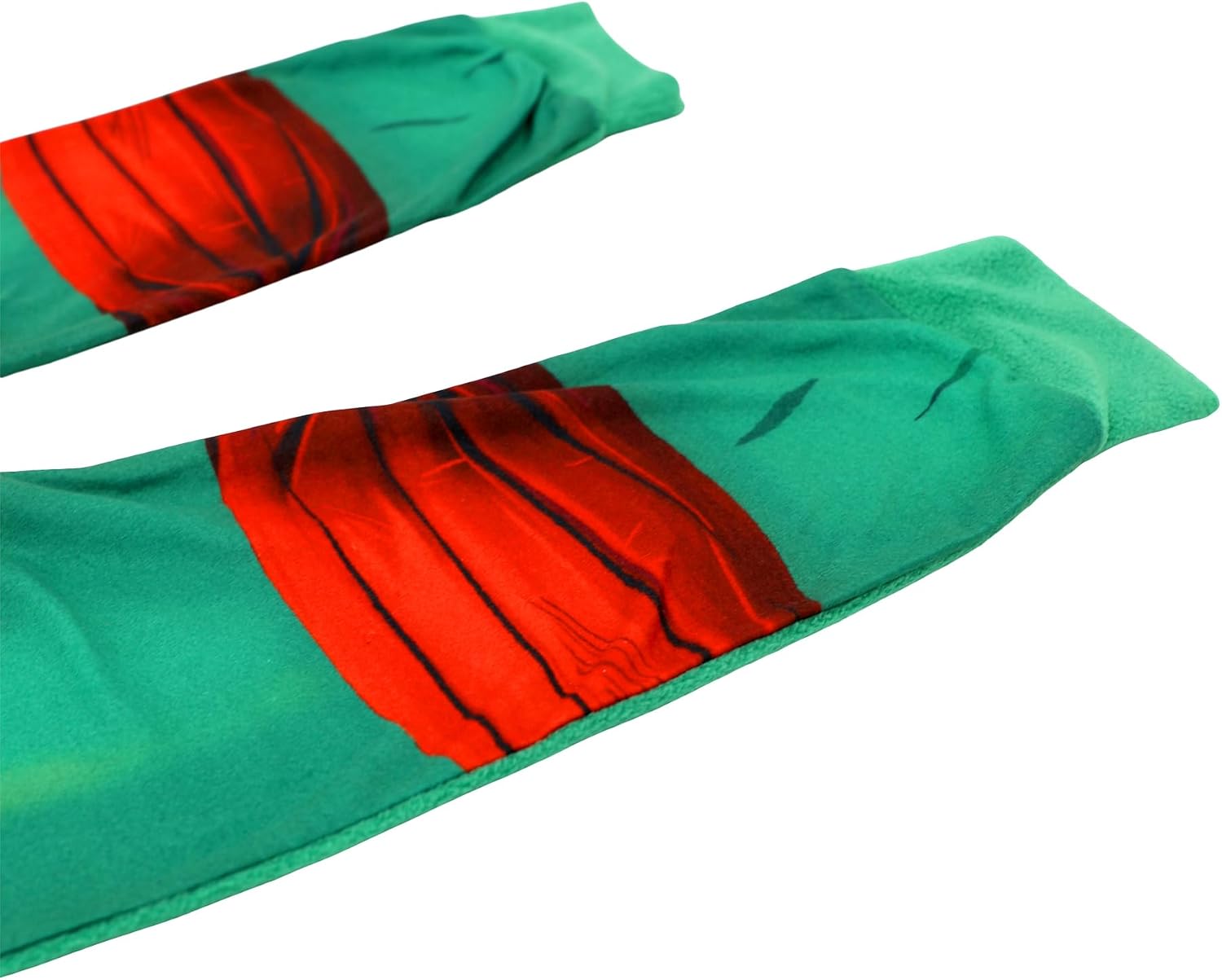 Nickelodeon Teenage Mutant Ninja Turtle Onesie Pajamas for Boys - TMNT Kids Raphael Costume Hoodie - Fleece One-Piece PJs