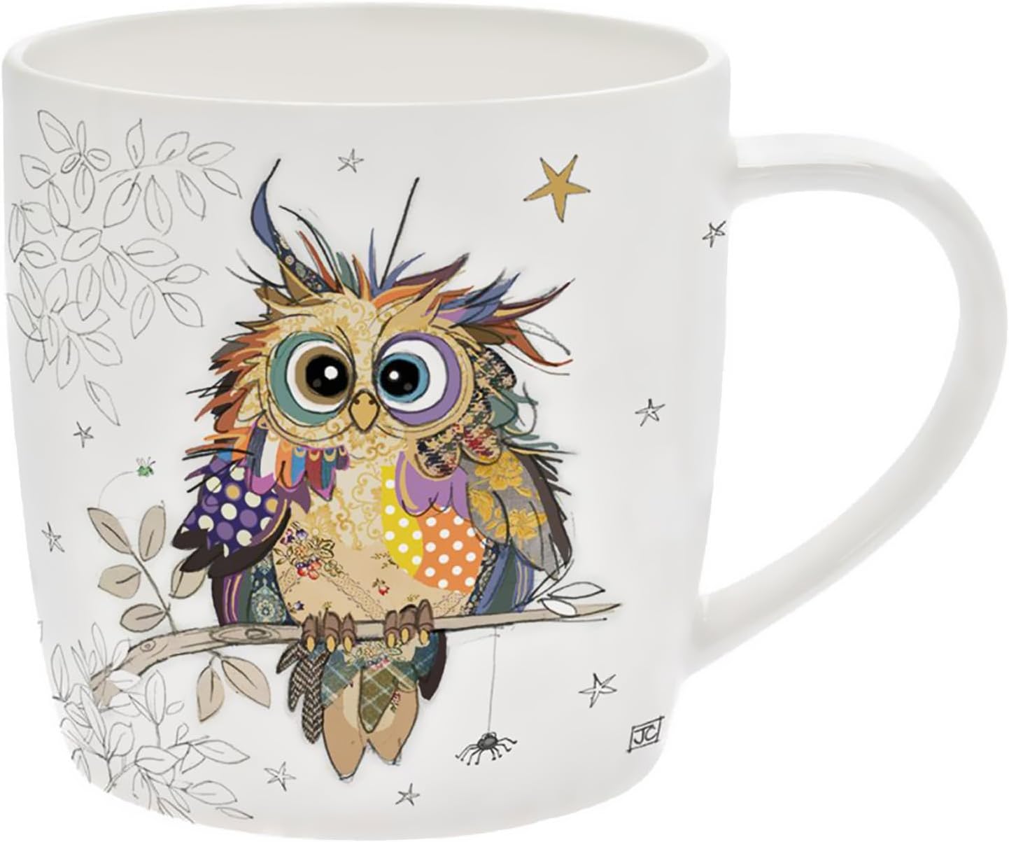 Lesser & Pavey Otto Owl Mug | Ceramic Coffee Mugs for Home or Work | Premium Design Mugs for All Occasions | Designed by Bug Art Lovely Mugs for Tea, Coffee & Hot Drinks