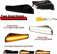 Vista 2 de Para 1993 1994 1995 1996 1997 Pontiac Firebird Trans Am Parachoques Delantero Esquina Lateral Marcador Luces de Estacionamiento Lente Ahumada