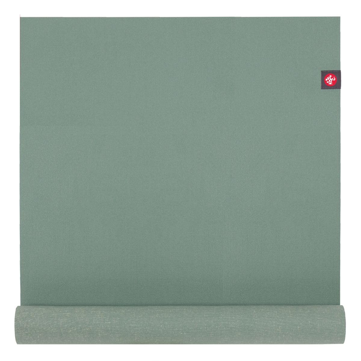 Manduka eKO Superlite Travel Yoga Mat – Premium 1.5mm Thick Travel Mat, Portable Yoga, Pilates, Eco-Friendly Fitness Exercise Mat, Dense Cushioning for Support and Stability, Biodegradable Leaf Green