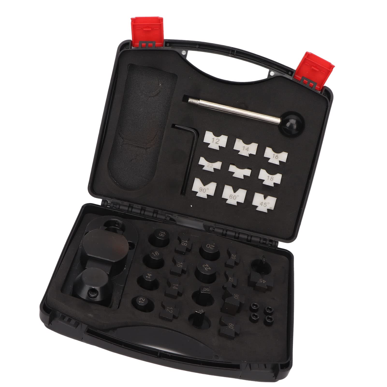 Yechiry Ringbiegewerkzeug, Schmuckherstellung, DIY-Reparatur-Design-Werkzeug, Schmuck-Ringbiegemaschine mit Hoher Härte, mit Nylonform und Aufbewahrungsbox für Weiche Edelmetalle Bis zu