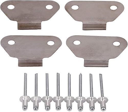 Miniatura 4 de TCT-MOTORPARTS 4 tapas de alforja para Harley Touring Road King Electra Glide Classic FLHTC Ultra Limited FLHTK 1993-2013 Touring modelos con bolsas