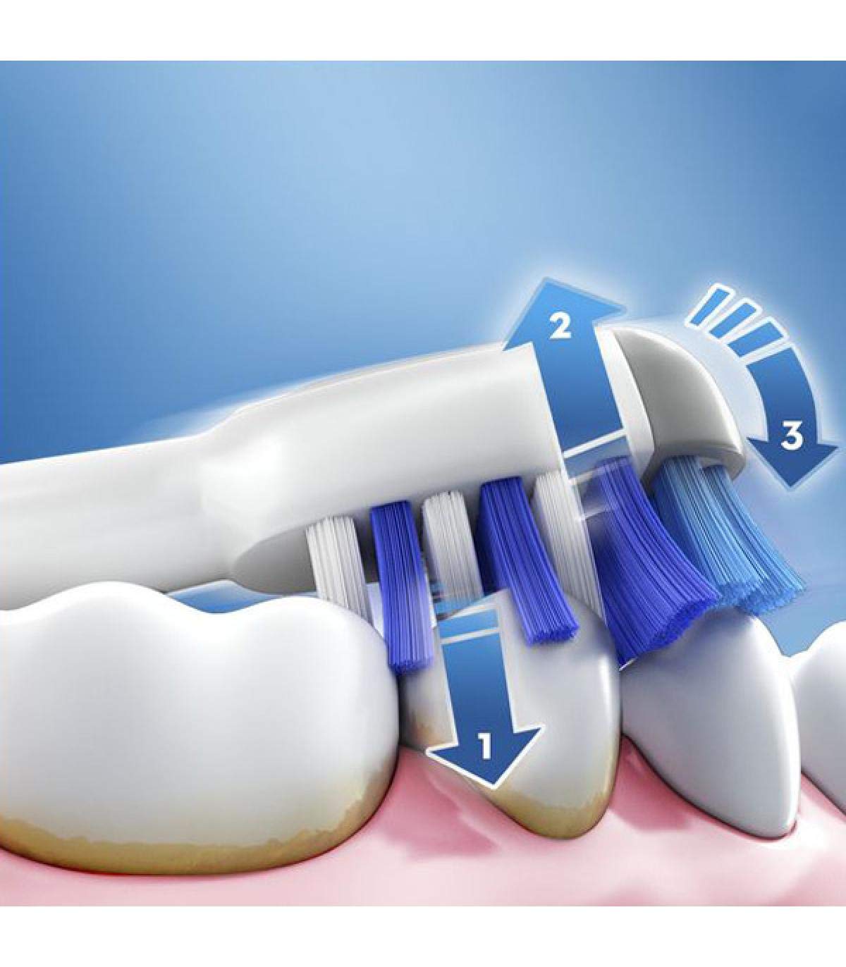 Oral-B Brosse à Dents Électrique Rechargeable Trizone 600
