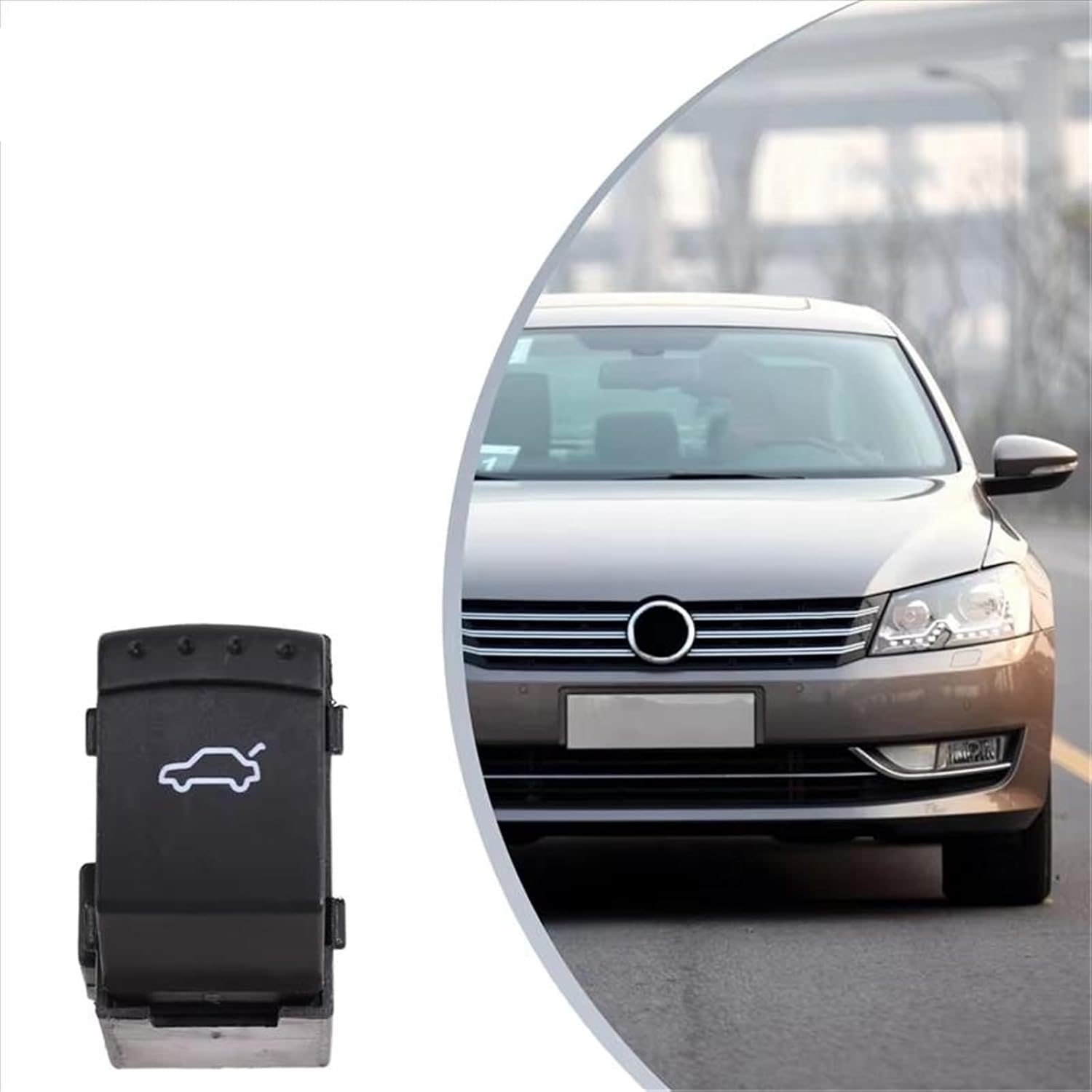 Tailgate Release Switch Compatible with VW for Jetta Clasico 1999-2005 for Bora 2001-2015 for Passat 2006-2012 for Golf 2000-2014 Car Trunk Release Button Switch 1J0959831A