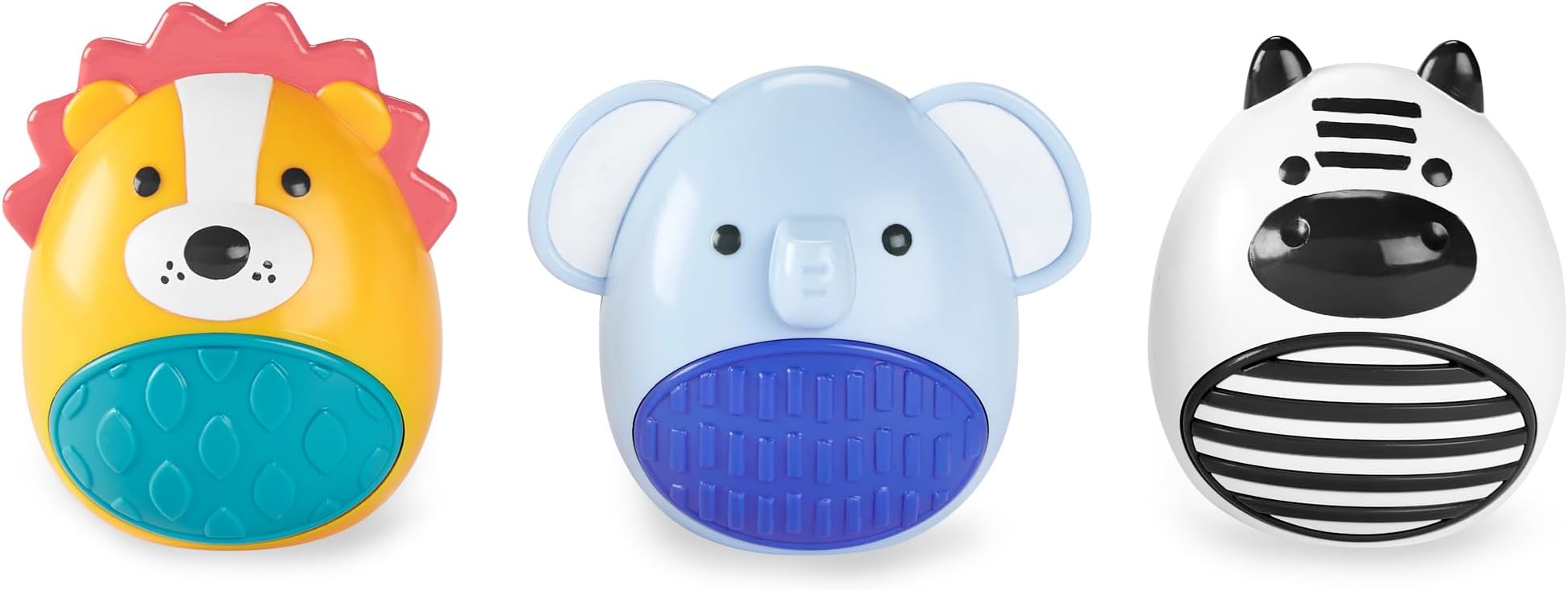 Baby Toy Maracas Jungle Beats Egg Shaker Musical Toy 3-Piece Set