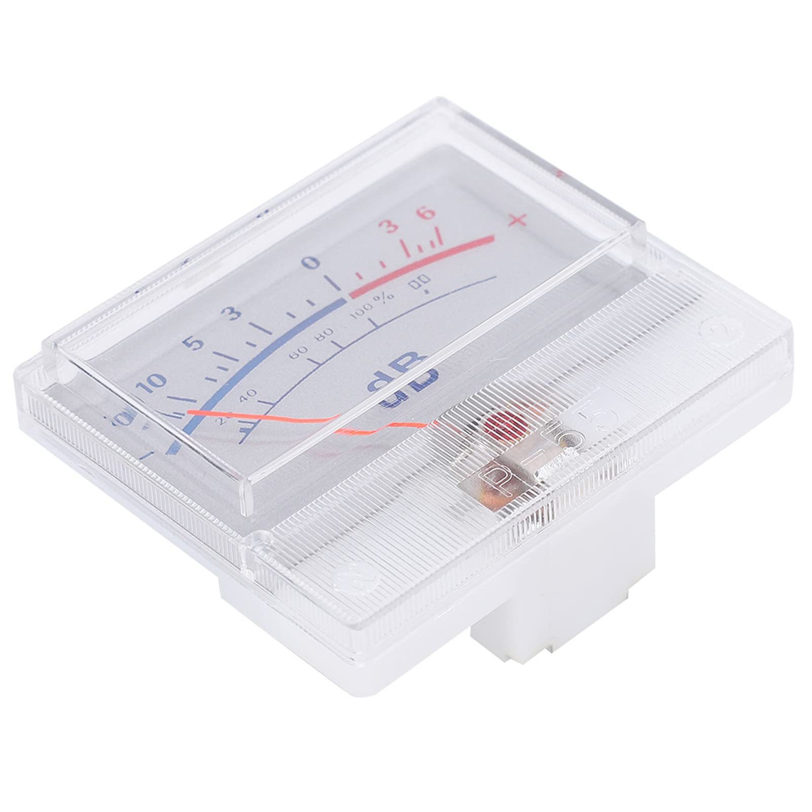 SEAFRONT P-55 VU Meter DB Meter Power Amplifier Header, High Exactness Mixer, Recording Audio Amp with Pointer Dial -20 - +6db, Home, Back Light, Sound Level, Tester, Easy Install & Use,