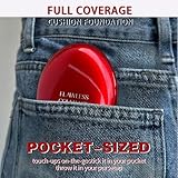 Full Coverage Cushion Foundation – Weightless, 24-Hour Wear With Luminous Finish. Hydrating & Long-Lasting Skin Perfection (Shade 02 Shell Beige). Ideal For Flawless, Radiant Complexion - Image 7