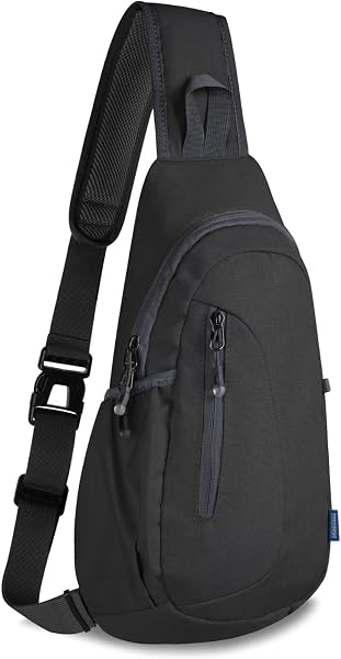 TITECOUGO Small Canvas Sling Bag Lightweight Crossbody Bag