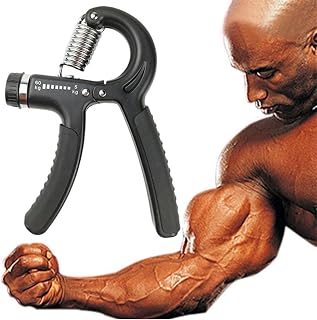 Hand Grip Fortalecedor Braços Antebraços Mãos Punho Pulso Resistente Regulável 5 a 60kg Ajuste Intensidade Fitness Exercício Fisioterapia Treino Academia Pegada Ajustável Musculação Alicate Exercitador Aparelho Hipertrofia FAZING