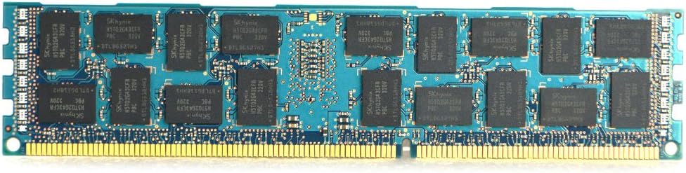 HYNIX 8GB DDR3 PC3-12800 1600MHz ECC REGISTERED CL11 1.5V DUAL RANK 240Pins STANDARD DIMM MEMORY P/N: HMT31GR7CFR4C-PB