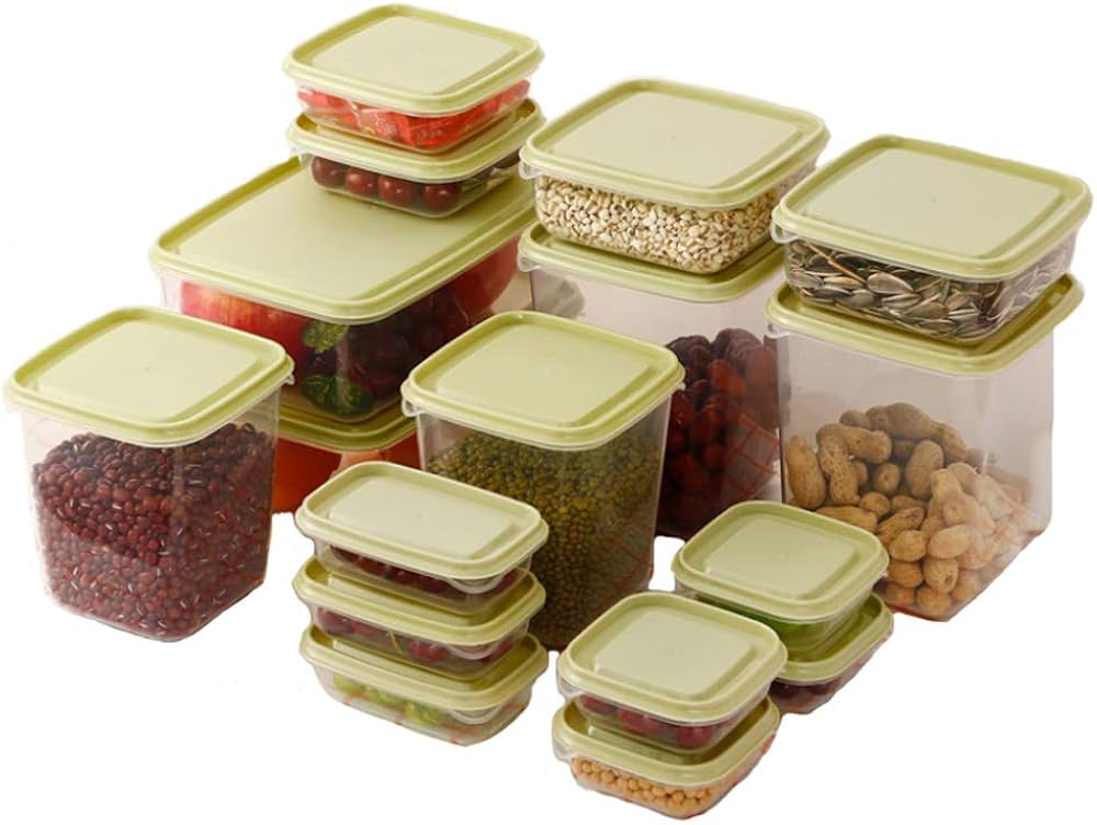 Amazon｜[小駿 SYOU SHUN TIYAN] 食品貯蔵容器 タッパー プラスチック