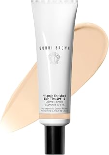 Bobbi Brown Vitamin Enriched Skin Tint SPF 15 | Broad Spectrum SPF Skin Tint | Hydrating Tinted Moisturizer | Vitamins B, C, & E, 1.7 Fl Oz