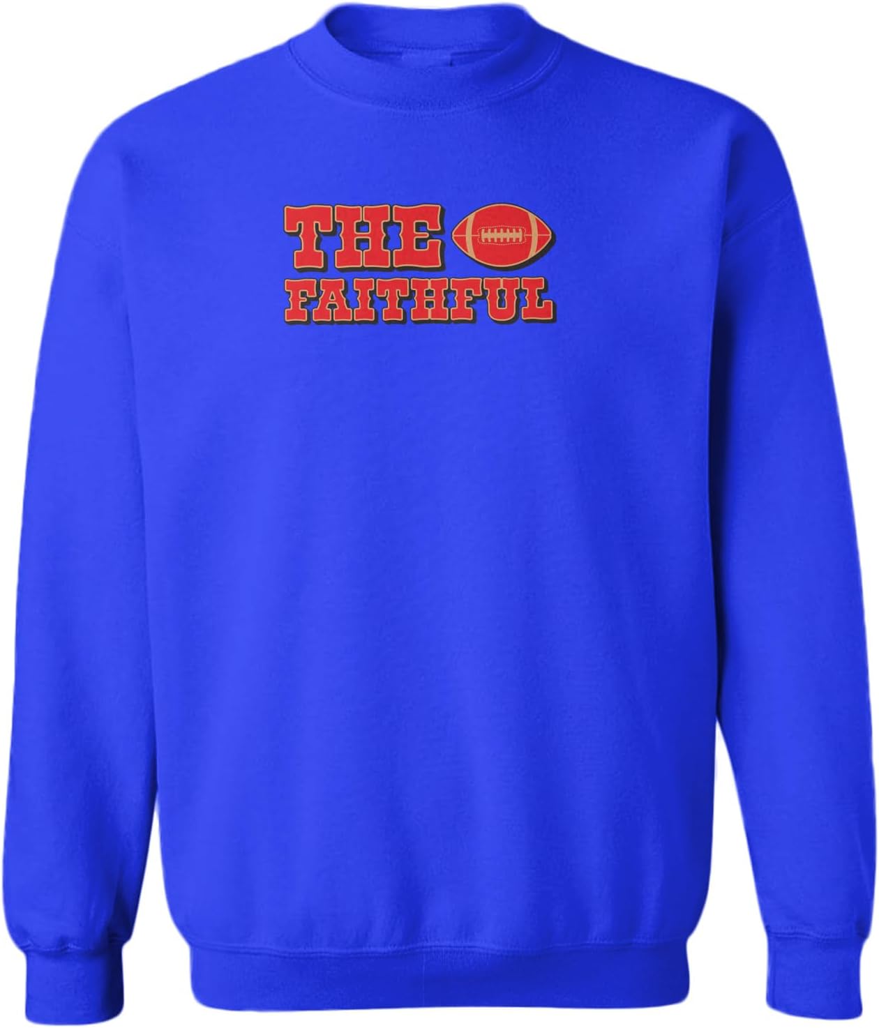 Haase Unlimited The Faithful Football - San Francisco Toddler Fleece Crewneck Sweater