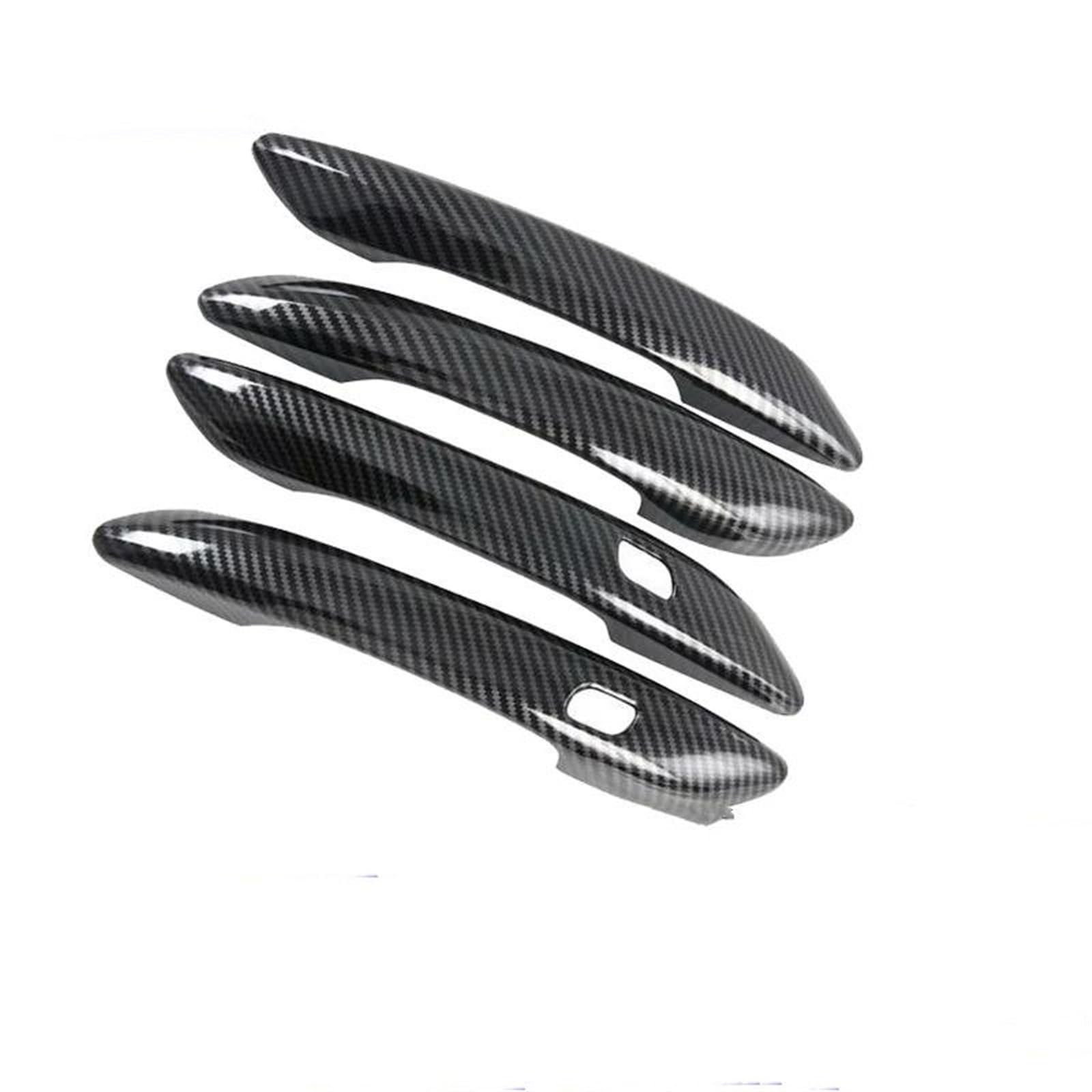 NOHEEU Car Door Handle Cover Exterior Trim Decorative for Hyundai for Elantra for Avante CN7 2021-2024(Style 1)
