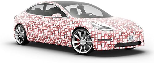 Miniatura 5 de Rwraps Hardware Technology Smarty Pants - Rollo de película de vinilo brillante de 59 pulgadas x 1 pie con tarjeta de aplicación para vehículo