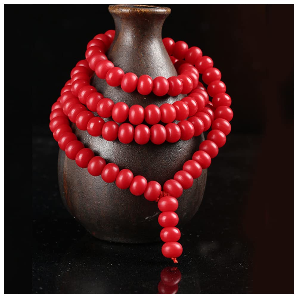 Bracciale Avvolto con Perline Naturali Bodhi 108 Collana