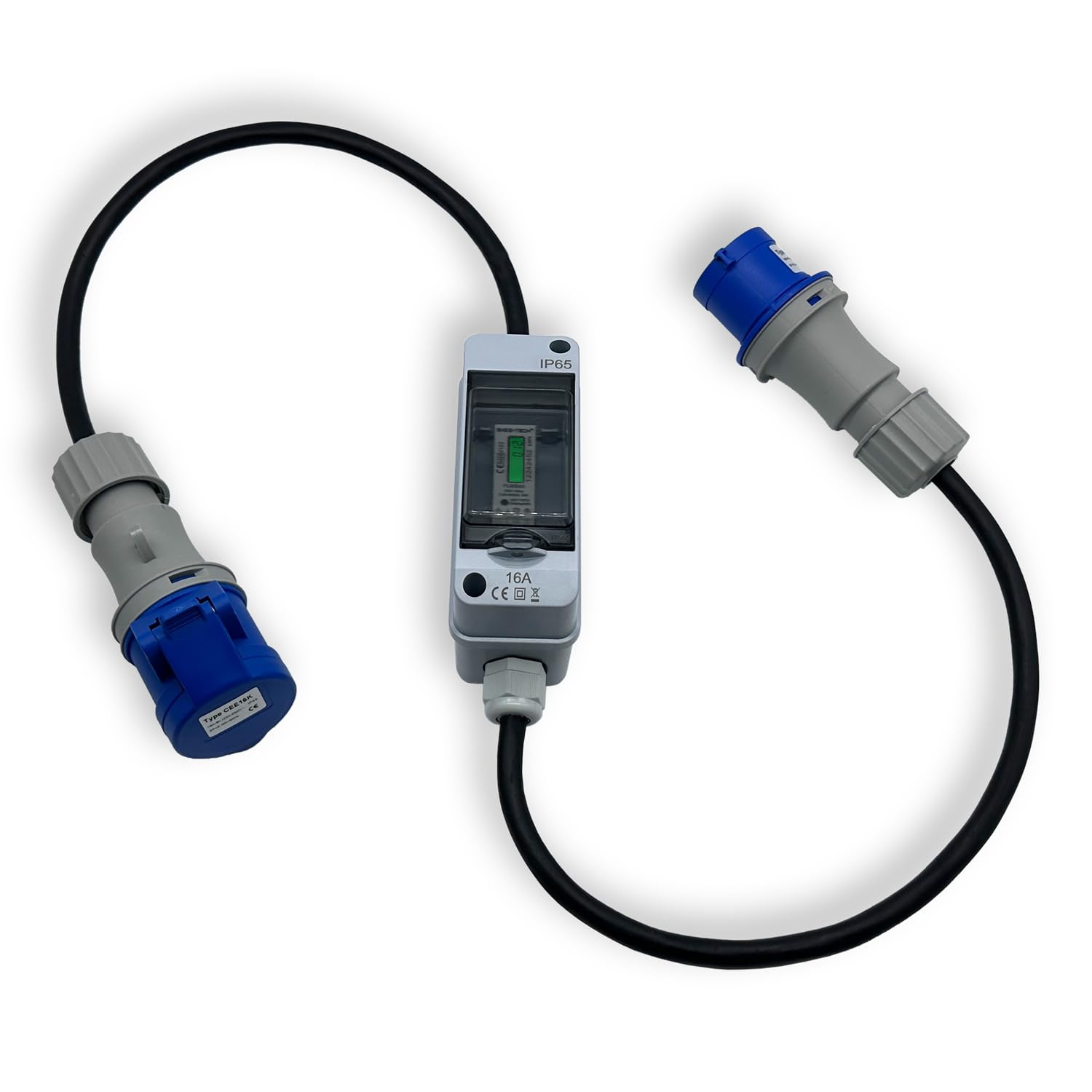 Contatore Di Corrente Alternata LCD Contatore Di Corrente Per - Foto 5