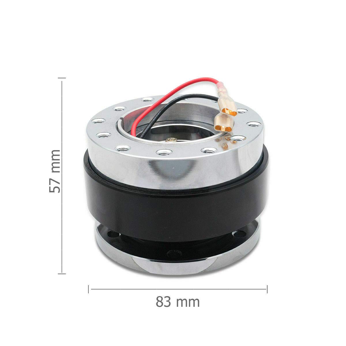 Kit adaptador de cubo de liberación rápida para volante de coche universal