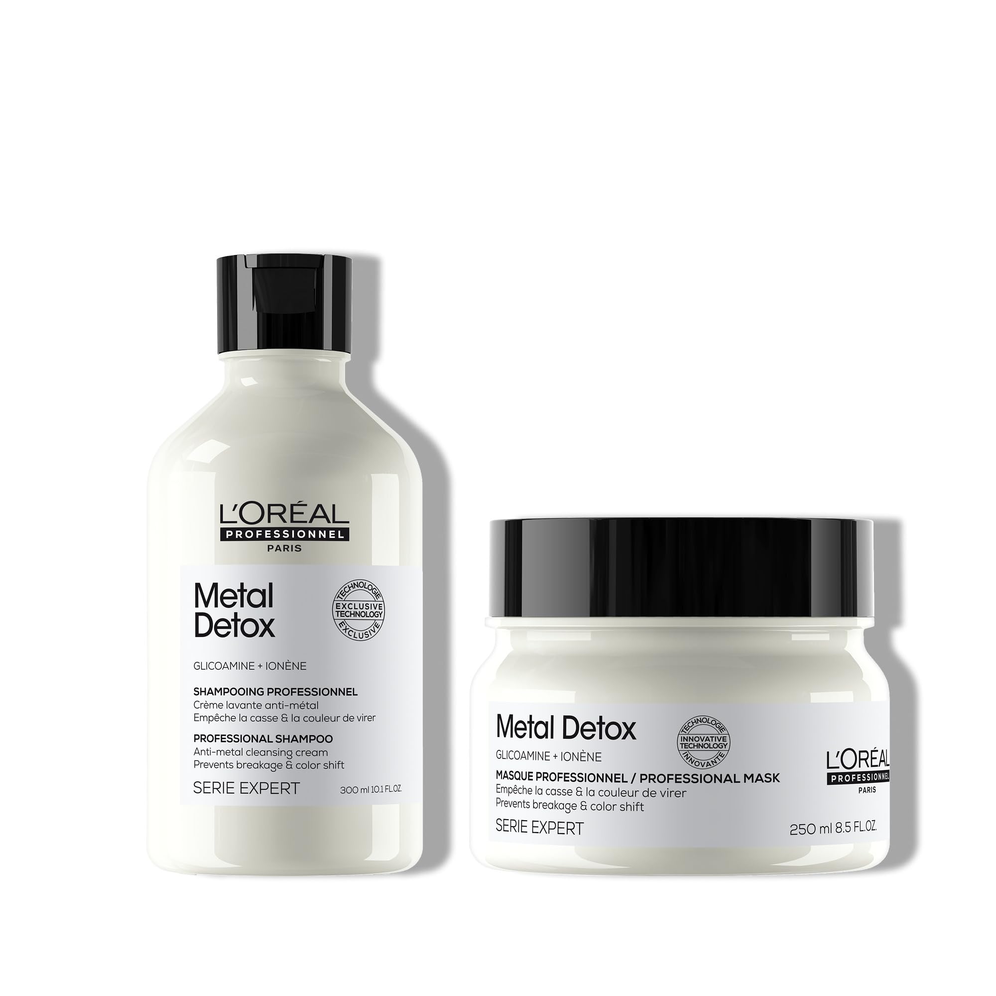 İşlem Görmüş ve Yıpranmış Saçlar İçin Metal Karşıtı Arındırıcı Metal Detox Saç Bakım Seti