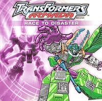Race to Disaster (Transformers Armada) B000VB96W6 Book Cover