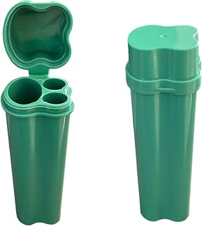 Cigarette Case for Regular and King Size - Small Cigarette Container Lighter Case - Smoking Accessories(Green)