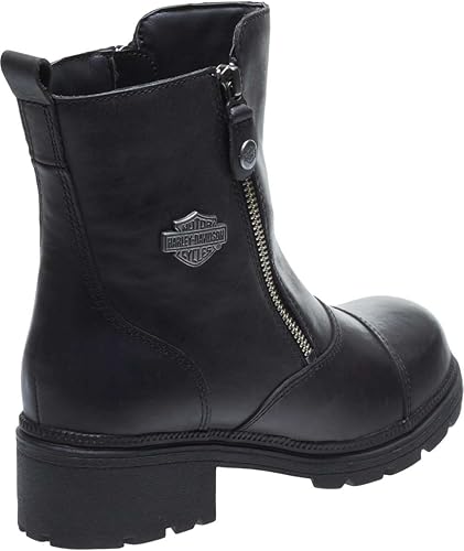 Miniatura 3 de HARLEY-DAVIDSON FOOTWEAR Amherst - Botas de motocicleta para mujer, Negro -