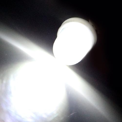 Miniatura 7 de cciyu 10X xenón blanco BA9S lámpara LED instrumento Cluster Panel Dash bombillas bayoneta 56-76 para Ford para tablero de instrumentos medidor